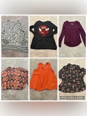 Lucky Brand/Rode/sanctuary Women top blouses size Medium